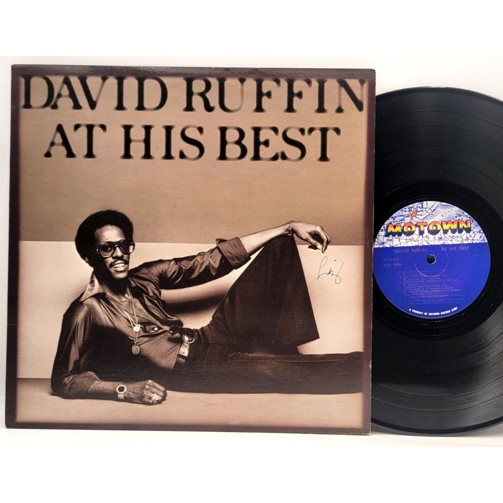 David Ruffin - At His Best - Soul Funk Pop LP Record Motown